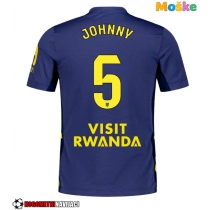 Moške Nogometnih dresov Atletico Madrid Johnny Cardoso #5 Gostujoči 2025-26 Kratki rokavi